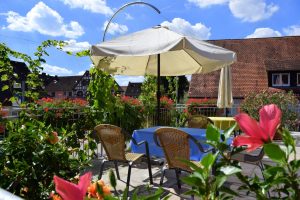 Unsere gemütliche Terrasse