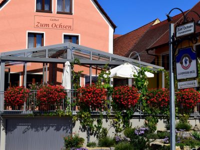 Unser Gasthof mit modernem Wintergarten