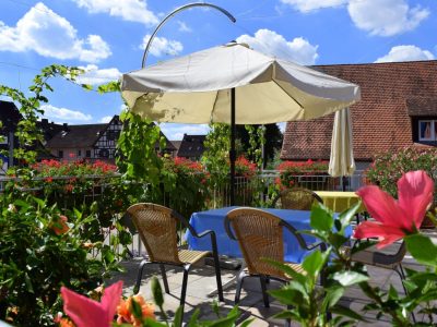 Unsere gemütliche Terrasse